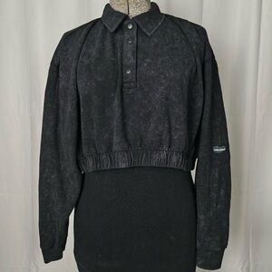 Collusion Women's Black Long Sleeve Top